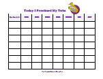 instrument practice chart